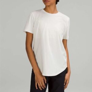 Sz 6 Lululemon Love Crewneck T-Shirt Bone